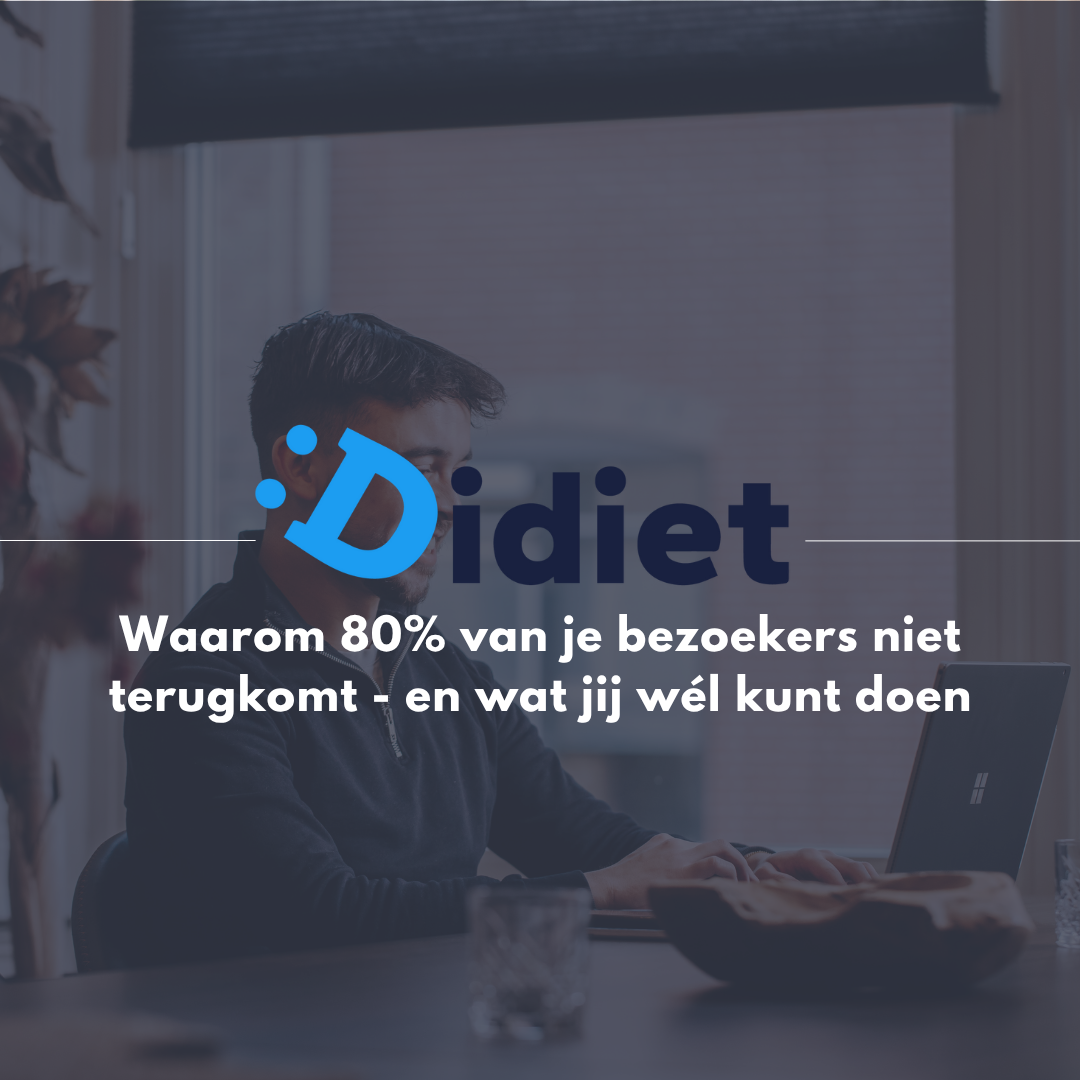Titel van de blog: “Waarom 80% van je websitebezoekers nooit meer terugkomt – tenzij je dit toepast”