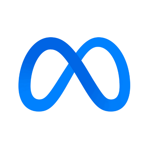 Meta logo – social media beheer via Facebook en Instagram