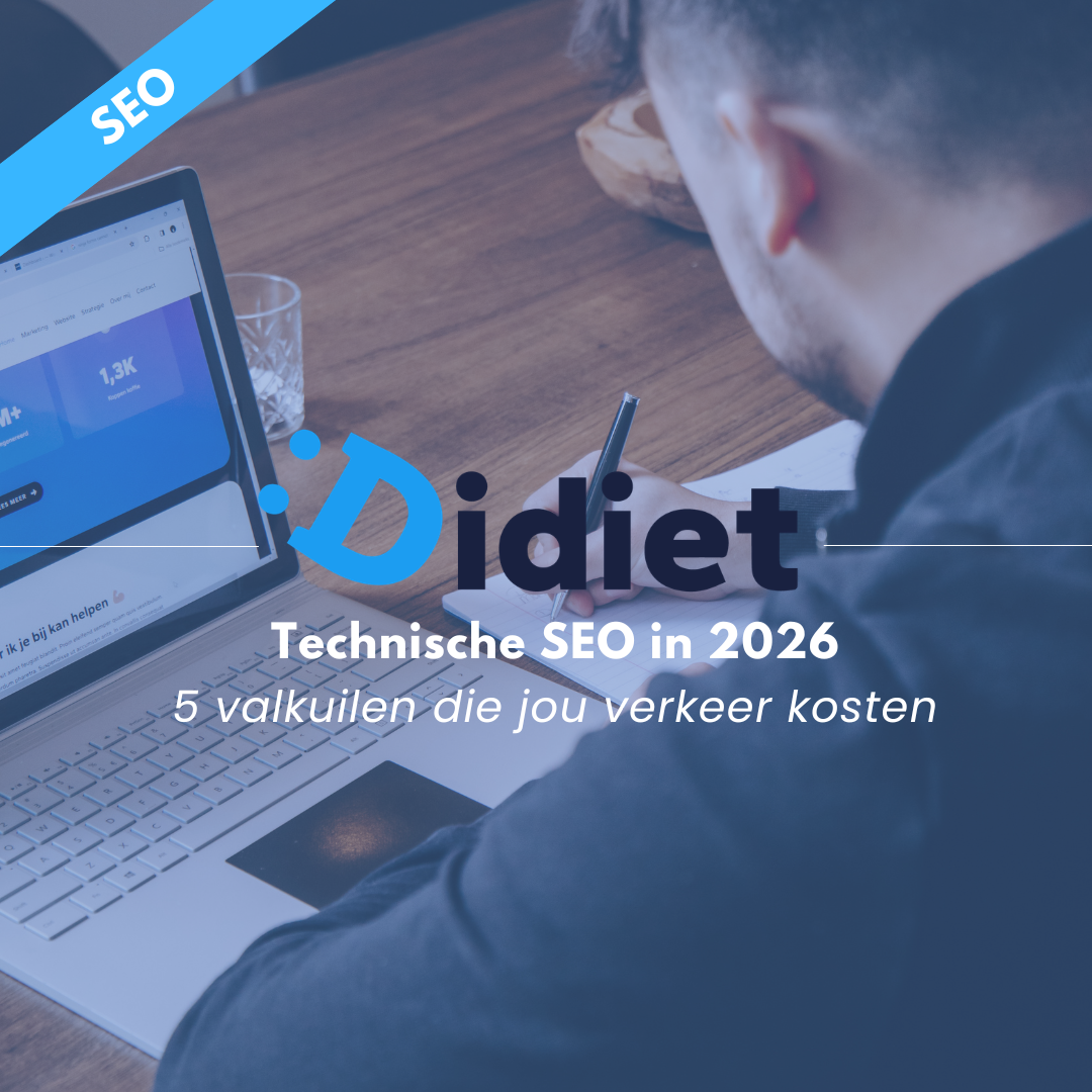 Technische SEO in 2026: 5 valkuilen die jou verkeer kosten | Didiet.nl