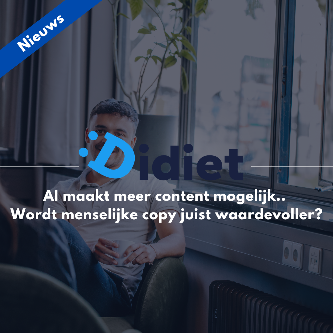 AI maakt meer content mogelijk. Wordt menselijke copy juist waardevoller